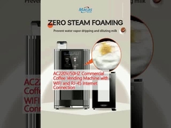 AC220V/50HZ kommerzielle Kaffeemaschine mit WIFI und RJ-45 Internetverbindung