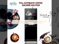 Macas Hochleistungs-Standkaffeemaschine mit selbstentwickeltem Brühsystem und flexiblen Zahlungsoptionen