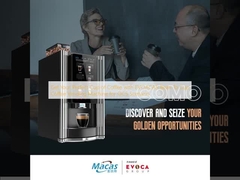 Holen Sie sich Ihre perfekte Tasse Kaffee mit der EVOACAS Bean-to-Cup Kaffeeautomaten für OCS-Szenarien