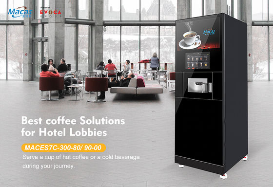 Sichtbares Fenster Kaffeemaschine für Untergrundstationen