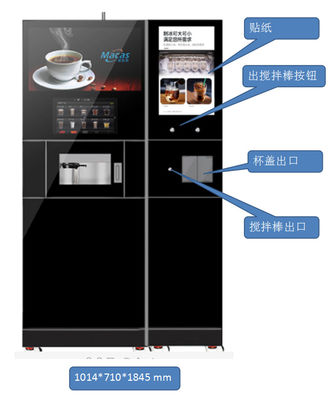 kaufen Frisch gemahlener Kaffee aus Bohnen bis zu einer Tasse Eis Kaffee 220VAC on-line-Fertigung