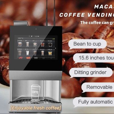 QR-Code scannen Kaffeemaschine, automatische Espressomaschine