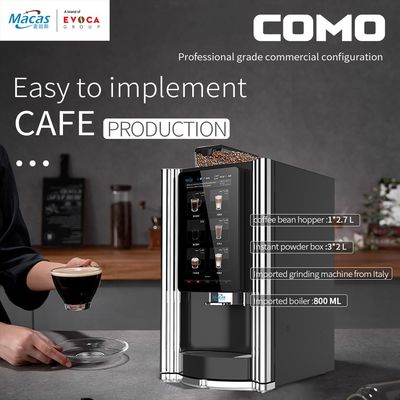 Frische Kaffeemaschine mit 10 Geschmacksrichtungen