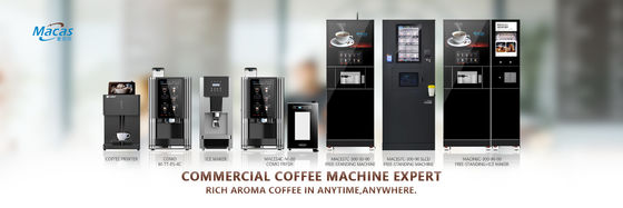 Kaffeemaschine mit Touchscreen und IOT-Unterstützung