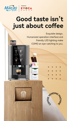 Kommerzielle Kaffeemaschine mit Touchscreen für Cappuccino Latte Mocha