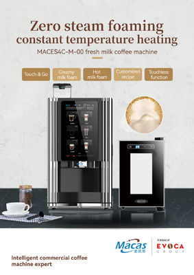 Automatische kommerzielle Kaffeemaschine mit frischer Milch Kaffeemaschine für den Verkauf von Kaffee in einem Café