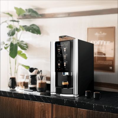 Tee und andere Getränke Kaffeemaschine mit mehr als 12 Getränken und Tassenhöhe 70-158 mm