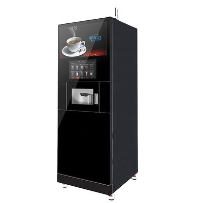 Vollautomatische Kaffee- und Teebrau-Vending-Maschine 220V Kaffeemaschine aus Bohnen in Tassen
