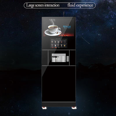 Kaffeemaschine Lieferung Boden Stehende Kaffeemaschine Selbstbedienung Cappuccino-Maschine