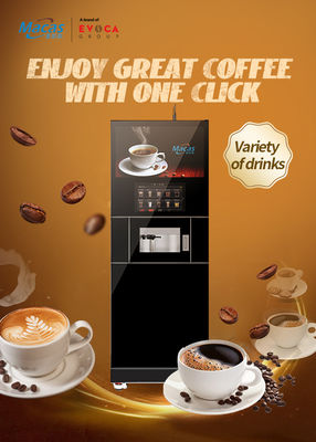 Hochdruck-Espresso-Braucher für Kaffee mit Macas kommerzielle vollautomatische frisch gemahlene Schrank Kaffeemaschine