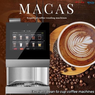 Hochwertige Kaffeemaschine im Büro