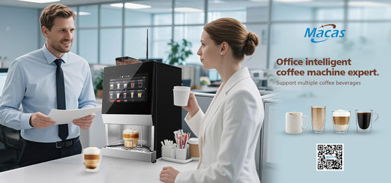 Hochwertige Kaffeemaschine im Büro