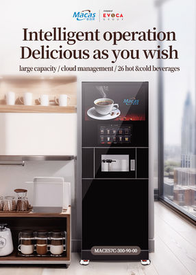 Ein guter Preis. Intelligent Feeding Floor Standing Coffee Machine Macas Commercial Fully Automatic Freshly Ground Cabinet Coffee Machine Online
