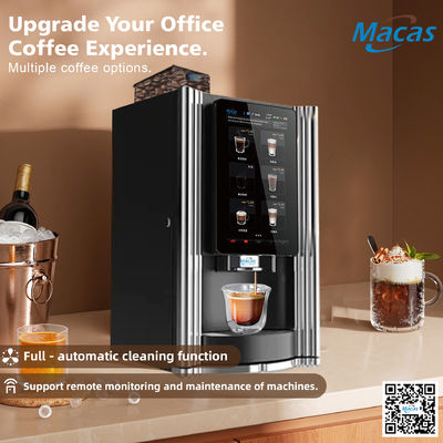 Integrierter Mahlwerk-Bohnen-zu-Tasse-Kaffeeautomat mit 20 bar maximalem Getriebepumpendruck und ANDROID-Betriebssystem